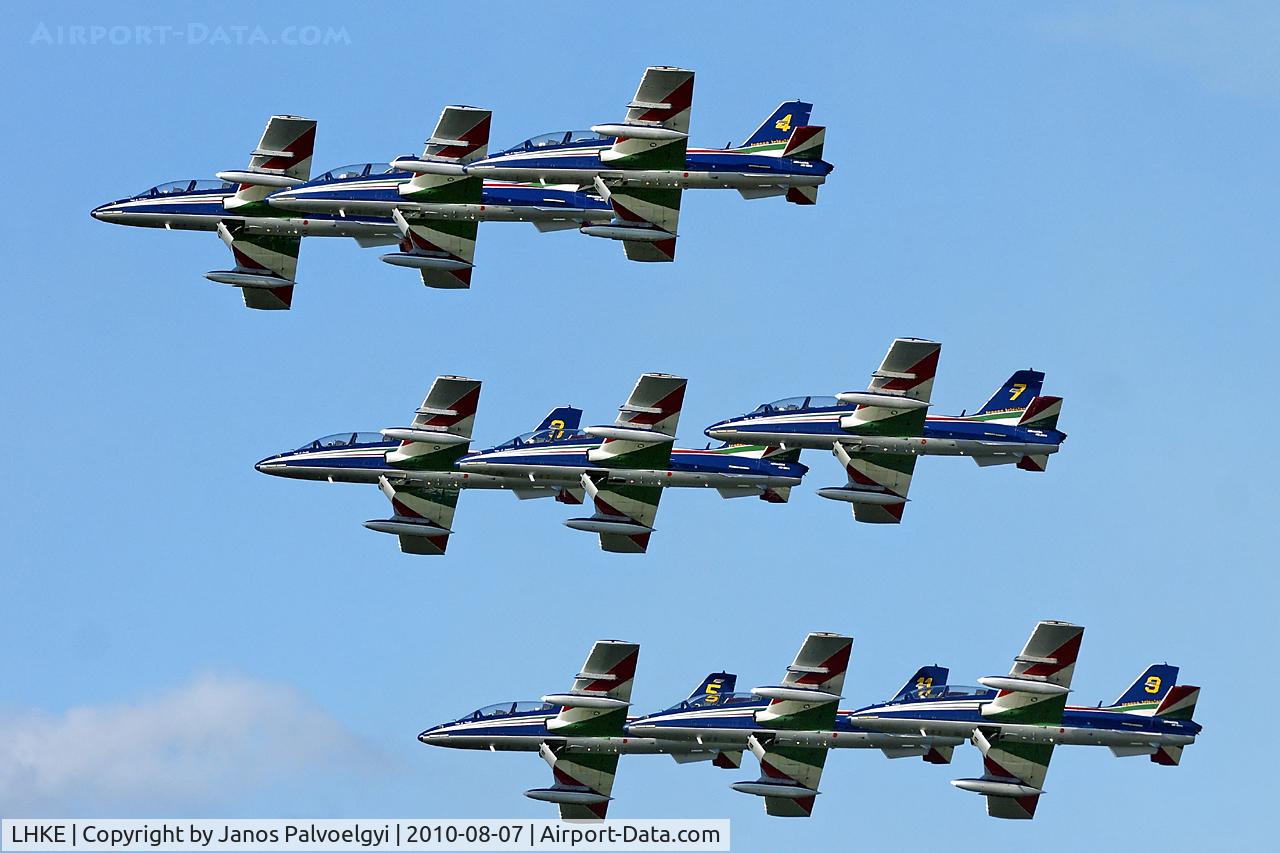 Kecskemét Airport, Kecskemét Hungary (LHKE) - Italy-Air Force Aermacchi MB-339PAN
