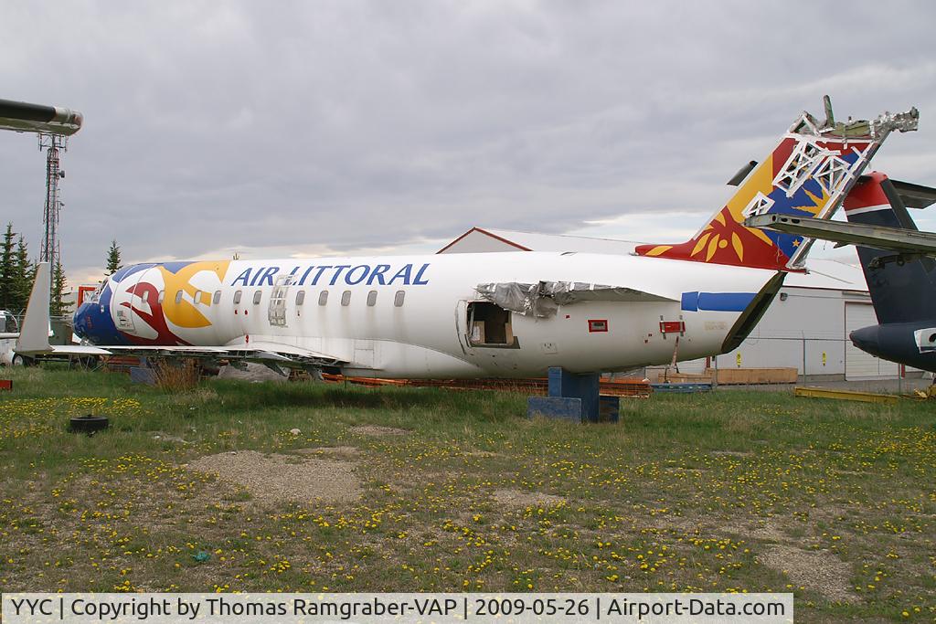 Calgary International Airport, Calgary, Alberta Canada (YYC) - Air Littoral Canadair Regionaljet