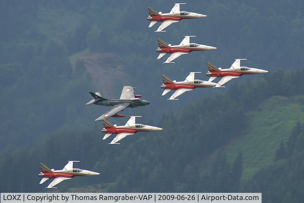 LOXZ Airport - Switzerland - Air Force Northrop F5 Tiger