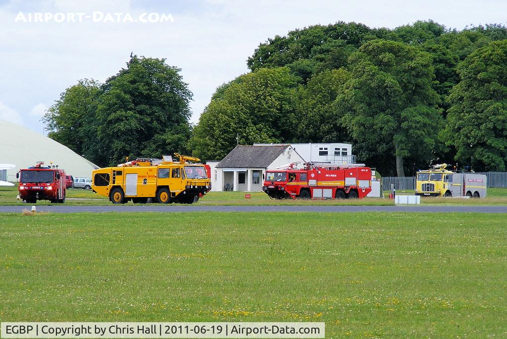 Kemble Airport, Kemble, England United Kingdom (EGBP) - Kemble Airport Fire Trucks