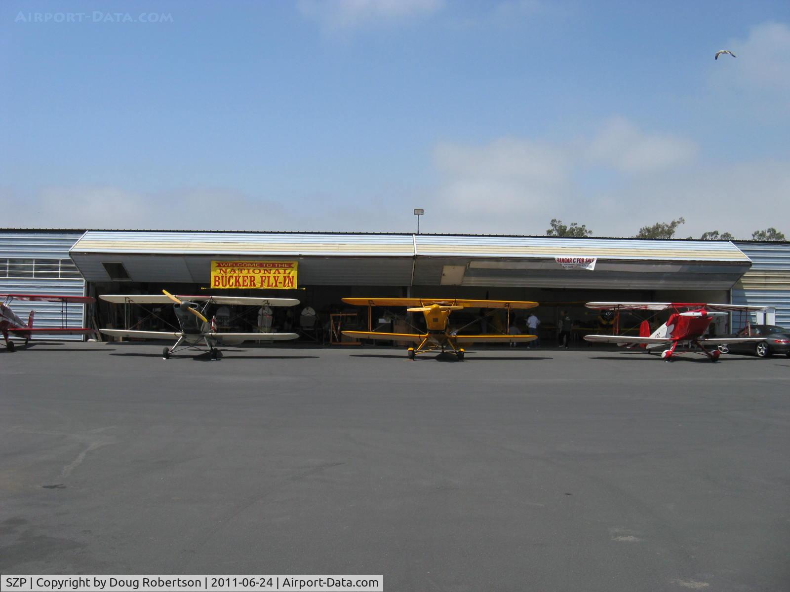 Santa Paula Airport (SZP) - 2011 National Bucker Reunion Fly-In, Early arrivals