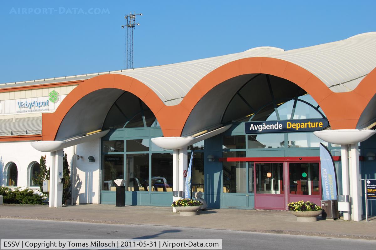 Visby Airport, Visby Sweden (ESSV) - Departure hall