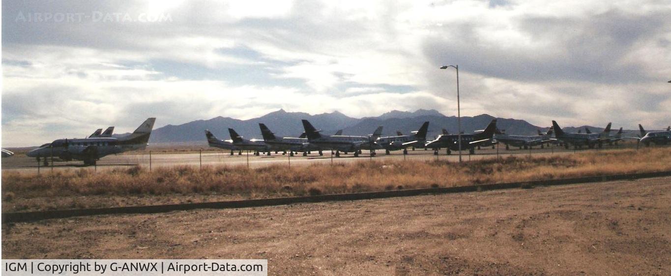 Kingman Airport (IGM) - 30+ Jetstreams awaiting scrapping at Kingman AZ 2002.