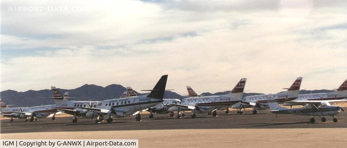 Kingman Airport (IGM) - Jetstreams awaiting scrapping at Kingman AZ. 2002.