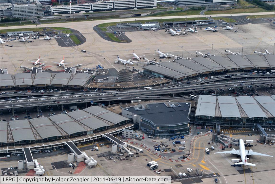 Paris Charles de Gaulle Airport (Roissy Airport), Paris France (LFPG) - View on parts of Terminal 2