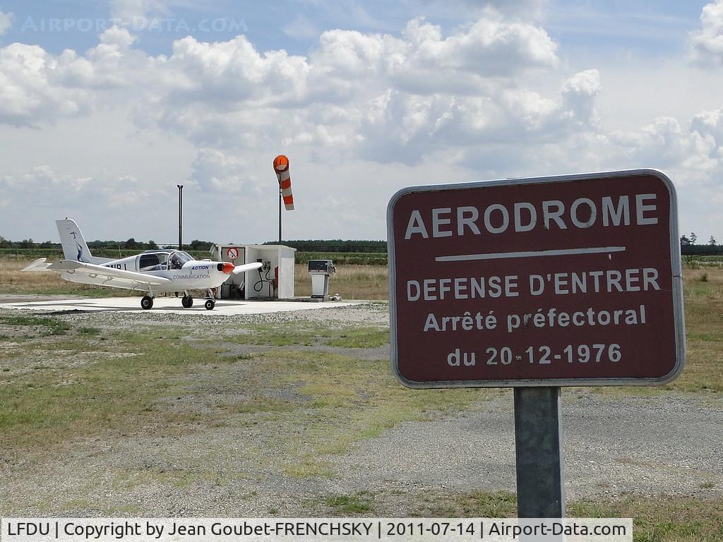 Lesparre Saint-Laurent Médoc Airport, Lesparre-Médoc France (LFDU) - Lesparre/Saint Laurent du médoc