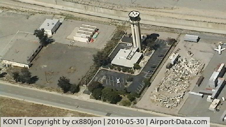 Ontario International Airport (ONT) - Aerial view of control tower
