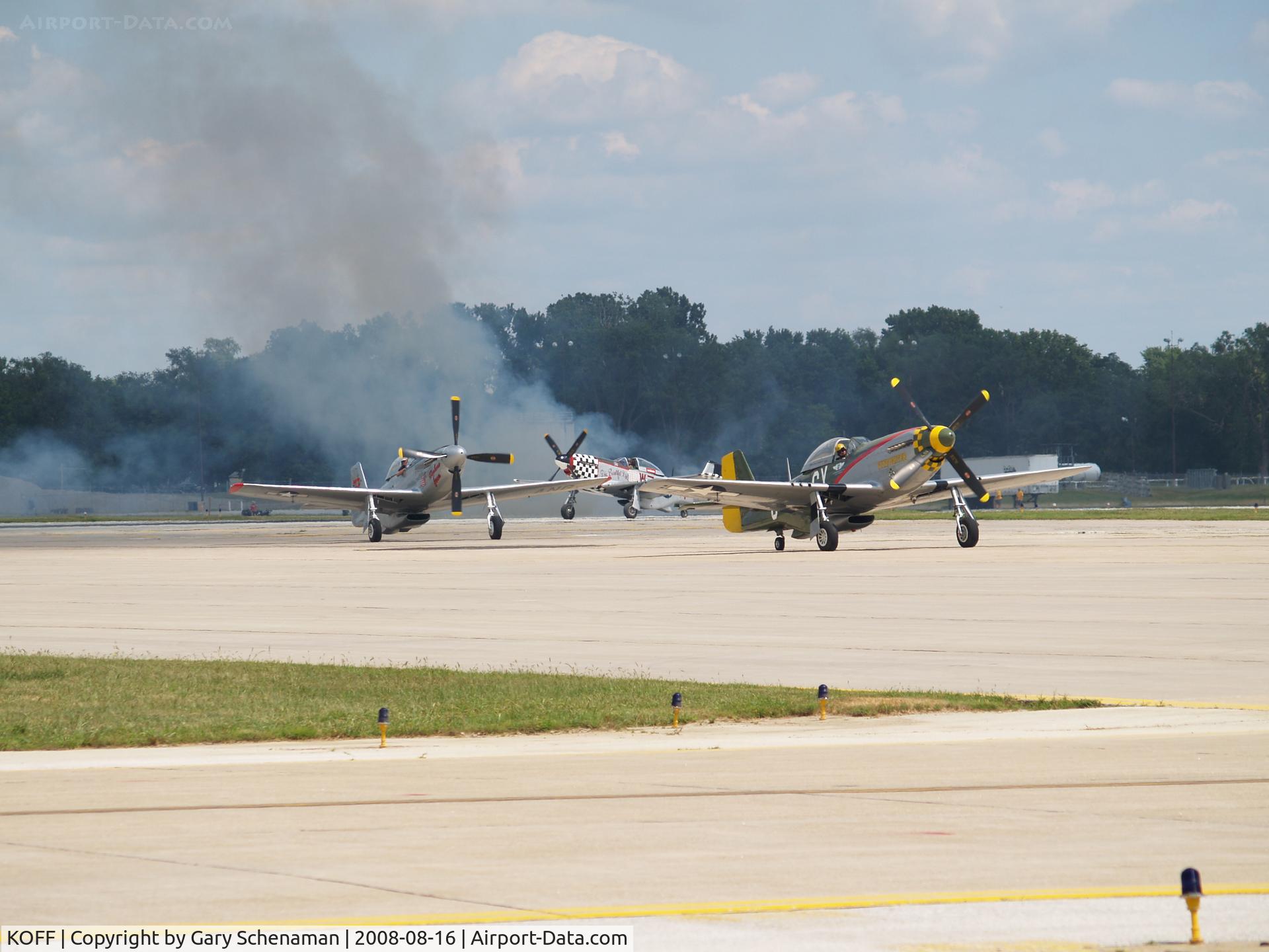 Offutt Afb Airport (OFF) - GUNFIGHTER, BARBERA JEAN AND BIG BEUATIFULL DOLL AT OFFUTT AFB