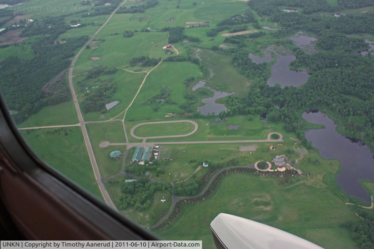 UNKN Airport - Private airport, N46 11 45   W95 25 31