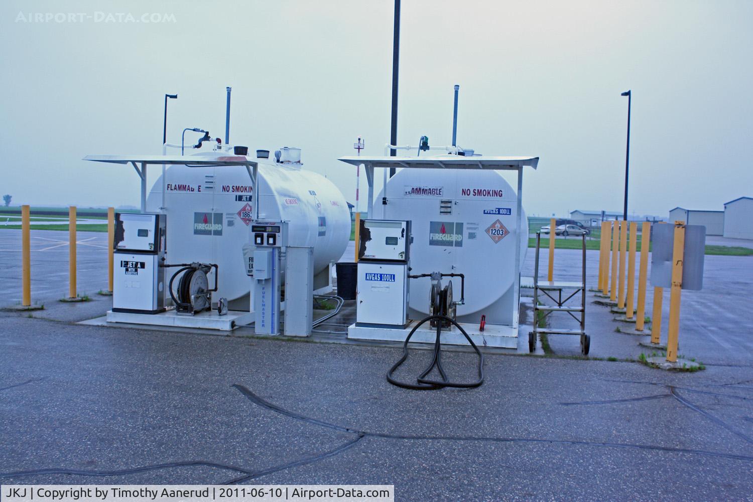 Moorhead Municipal Airport (JKJ) - Self serve fuel