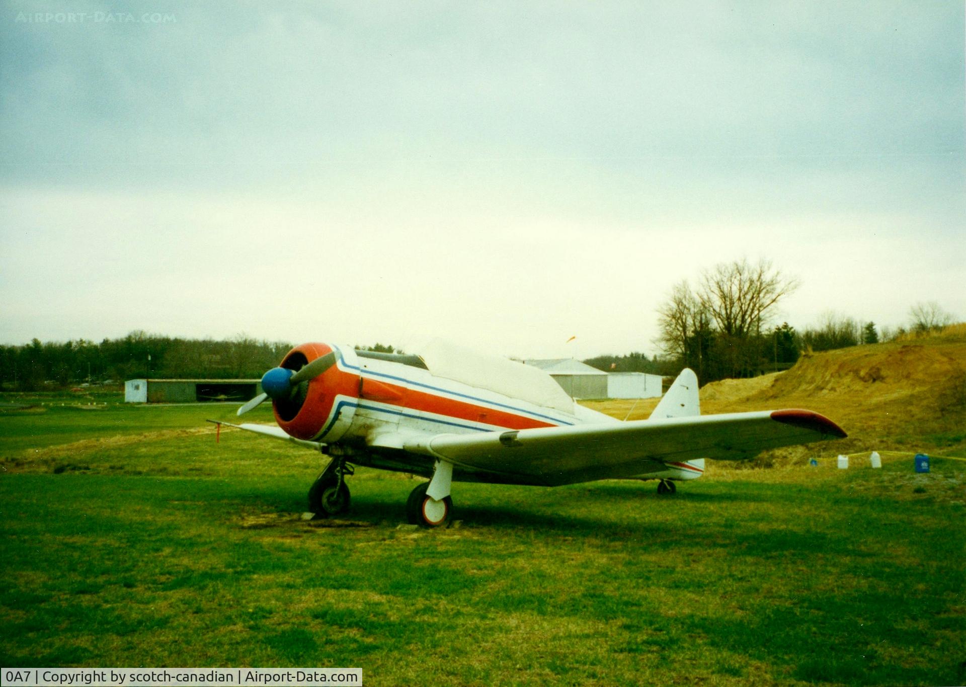 Hendersonville Airport (0A7) - North American Aviation T-6 Texan at the Western North Carolina Air Museum, Hendersonville-Winkler Airport, Hendersonville, NC