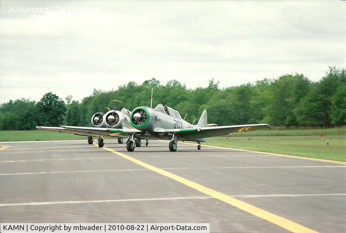 Gratiot Community Airport (AMN) - T-6s waiting to taxi in