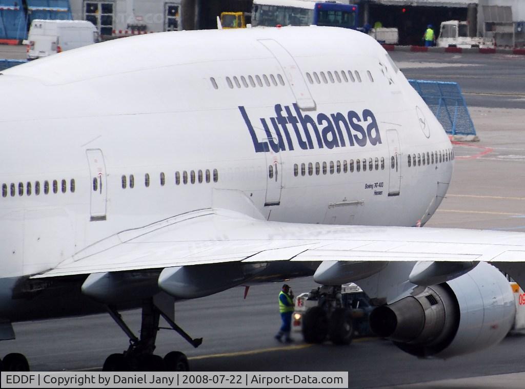 Frankfurt International Airport, Frankfurt am Main Germany (EDDF) - Lufthansa B747-400