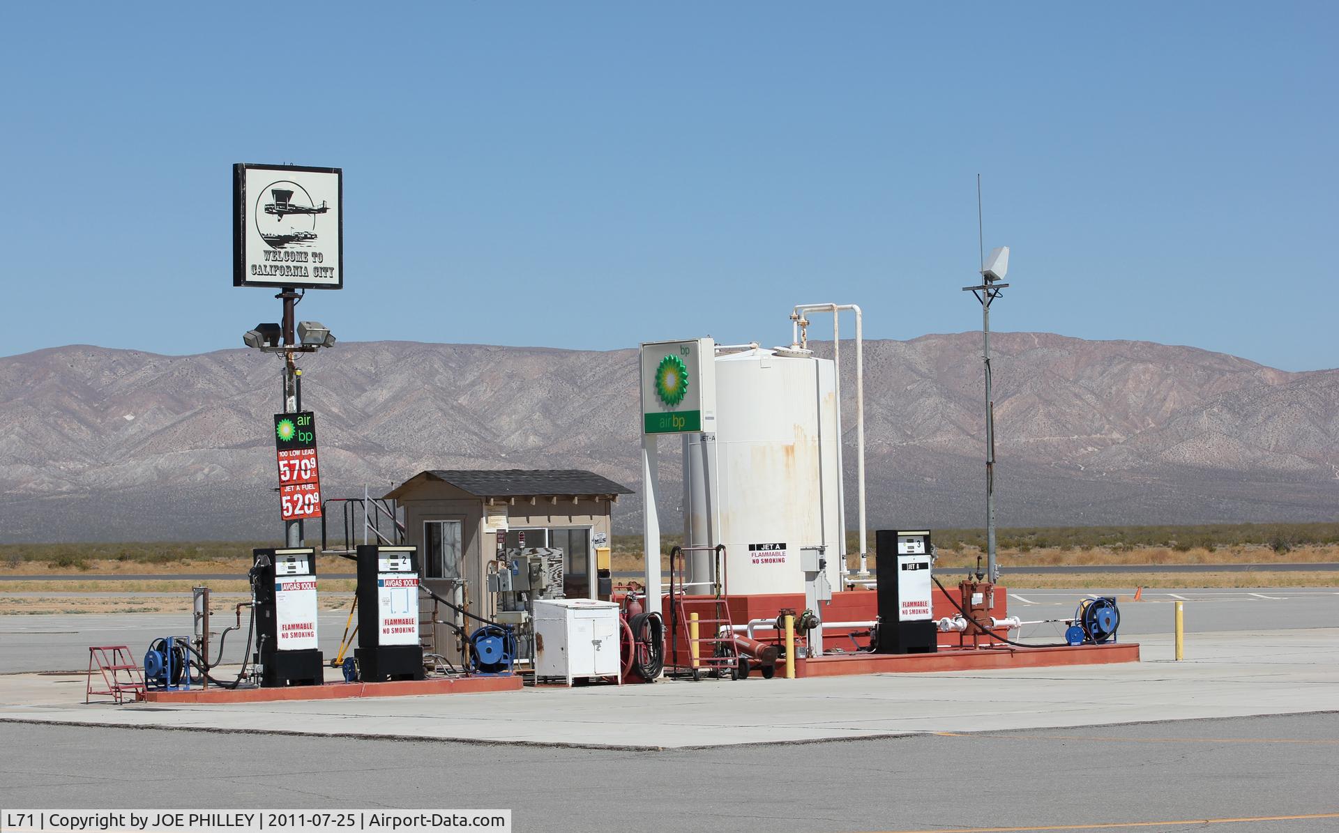 California City Municipal Airport (L71) - Fuel pumps
