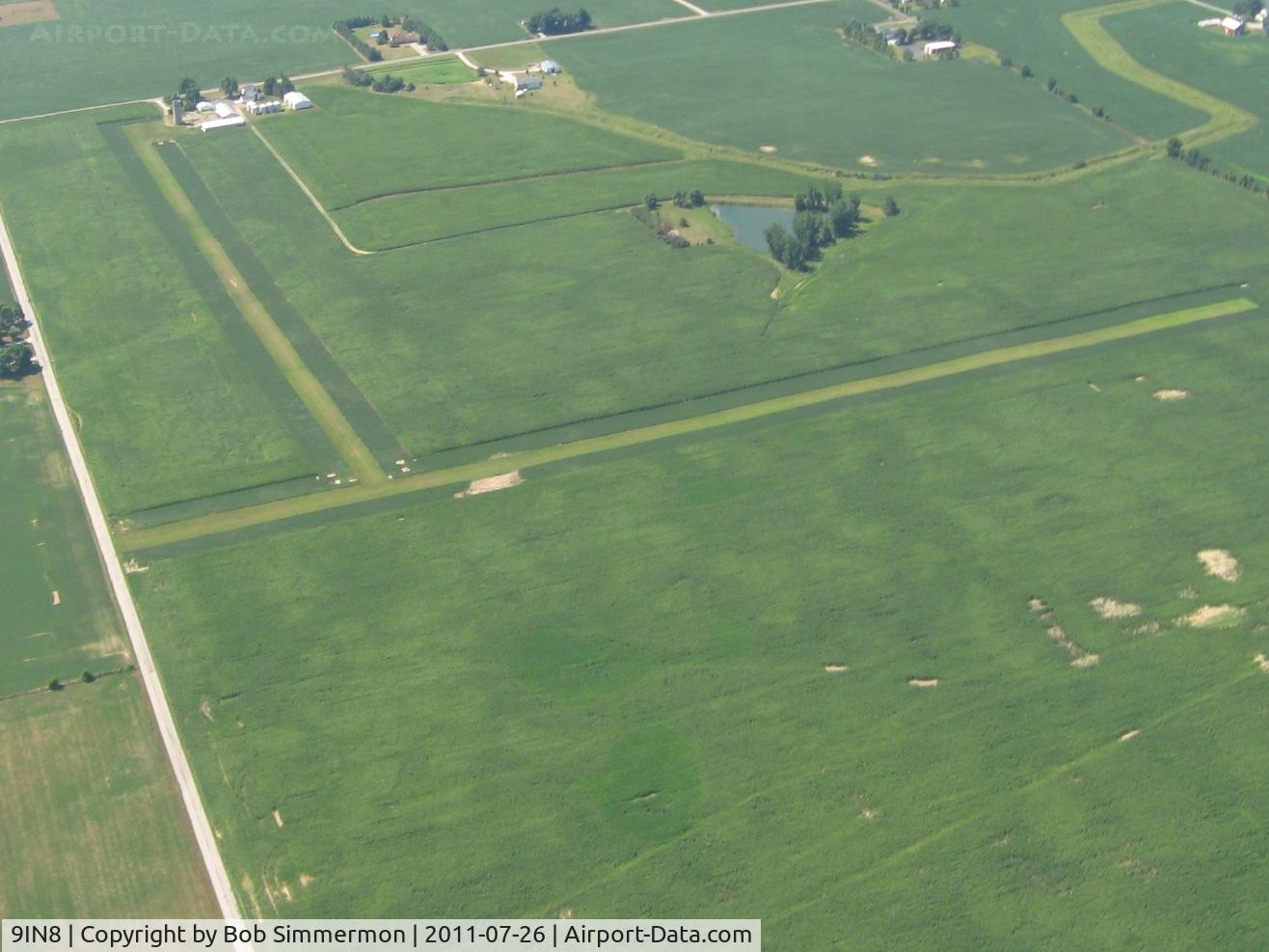 Green Field Airport (9IN8) - Looking south from 2500'