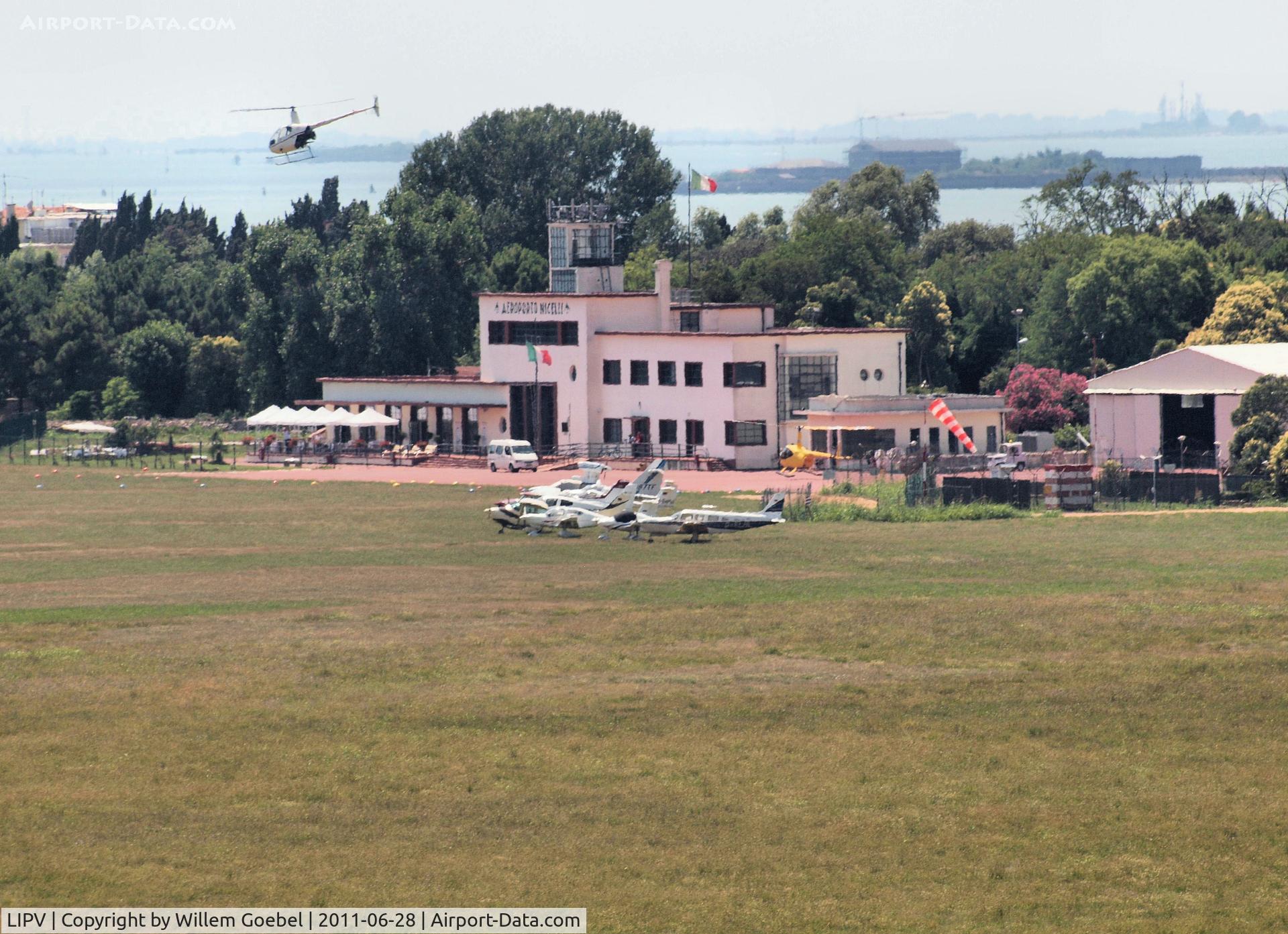 San Nicolo Airport, Venice (Venezia) Italy (LIPV) - Photo is taken from the 