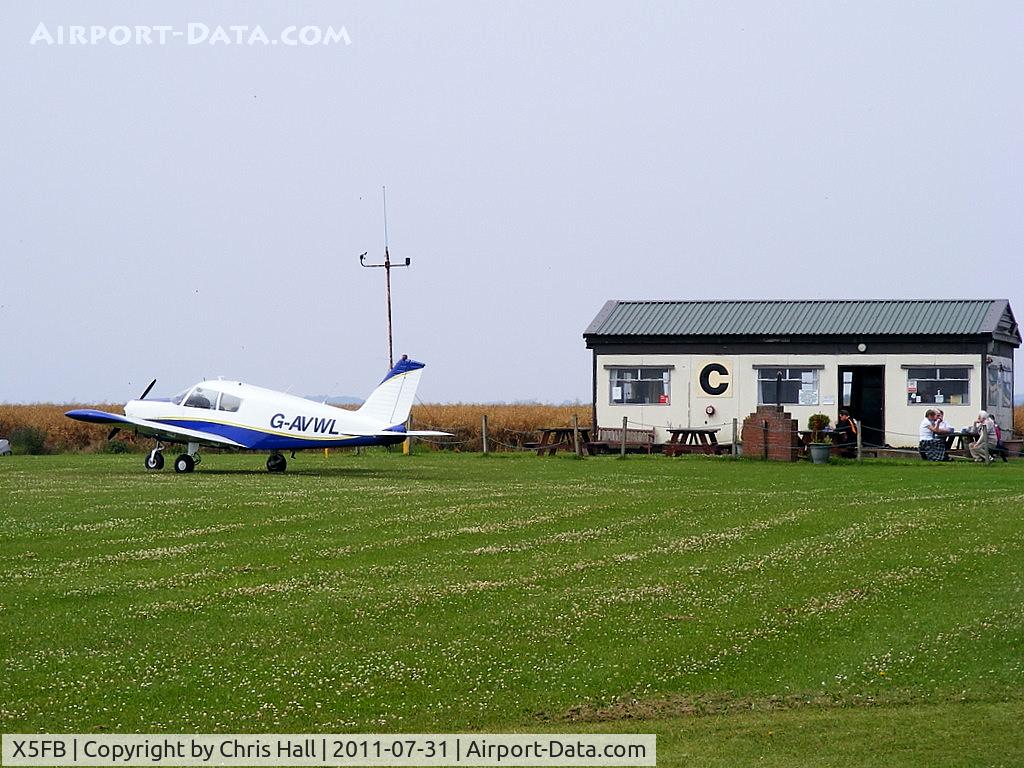X5FB Airport - Club house at Fishburn Airfield