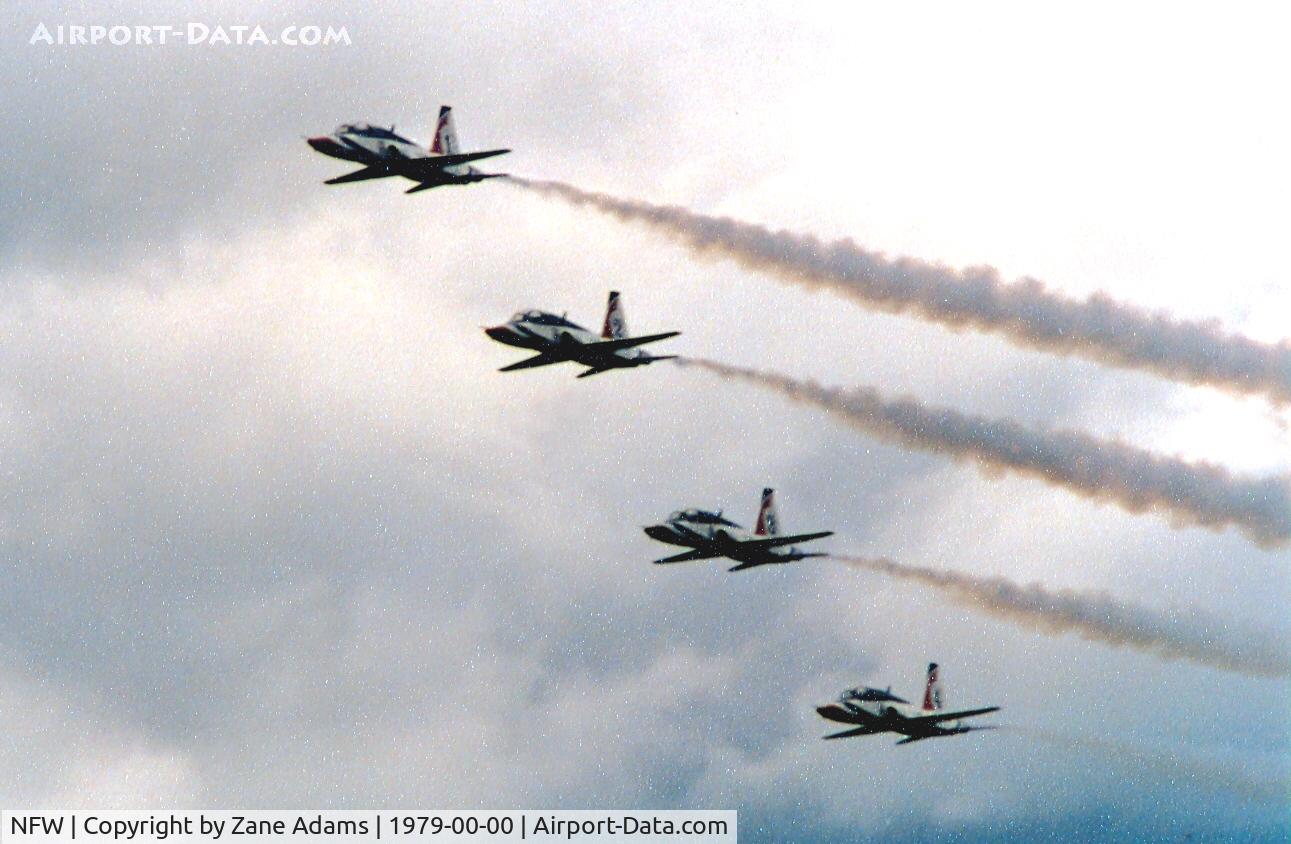 Fort Worth Nas Jrb/carswell Field Airport (NFW) - USAF Thunderbirds T-38's at Carswell AFB