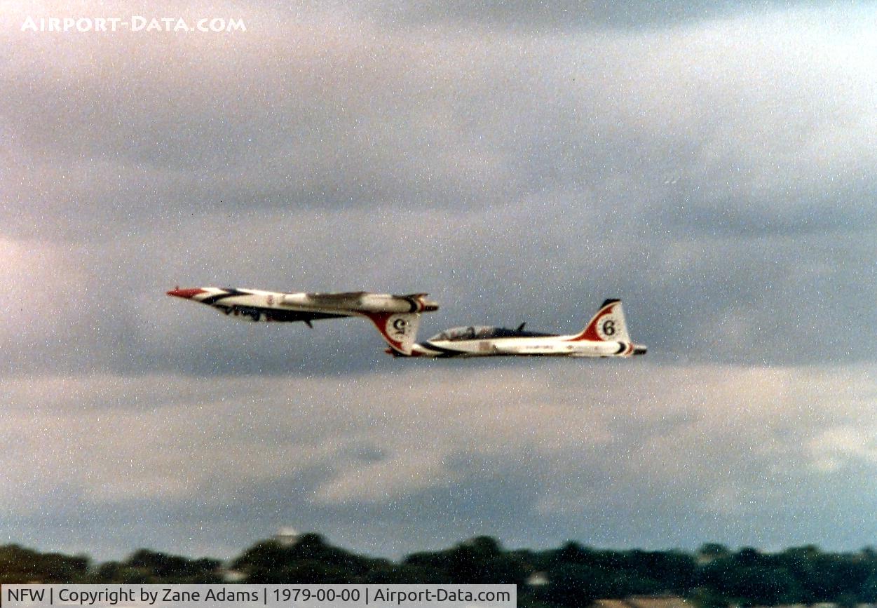 Fort Worth Nas Jrb/carswell Field Airport (NFW) - USAF Thunderbirds T-38's at Carswell AFB