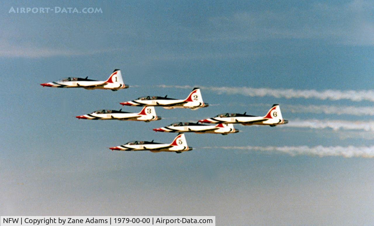 Fort Worth Nas Jrb/carswell Field Airport (NFW) - USAF Thunderbirds T-38's at Carswell AFB
