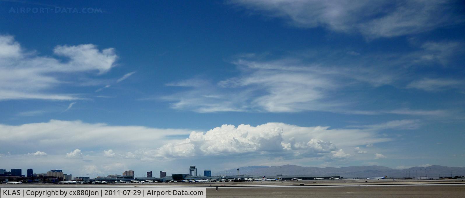 Harry Reid International Airport (LAS) - McCarran International Airport panaramic