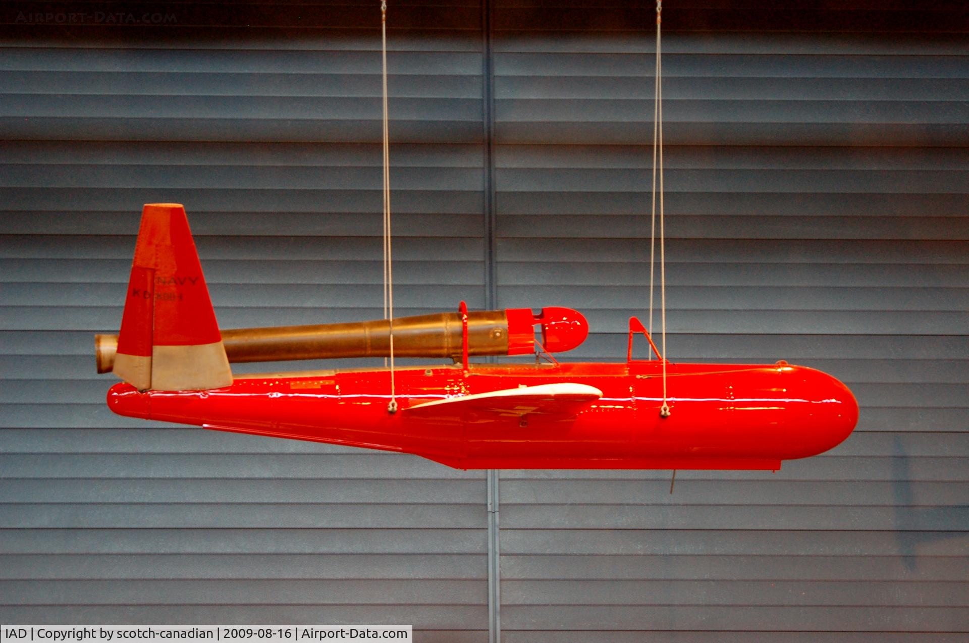 Washington Dulles International Airport (IAD) - Katydid Drone at the Steven F. Udvar-Hazy Center, Smithsonian National Air and Space Museum, Chantilly, VA