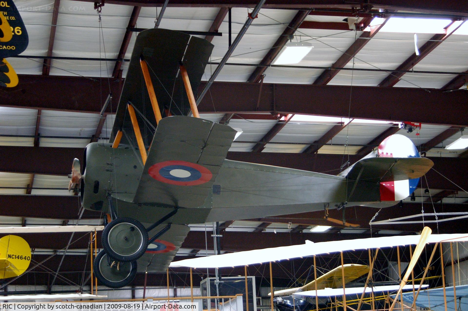 Richmond International Airport (RIC) - 1918 Standard E-1 Advanced Trainer at the Virginia Aviation Museum, Richmond, VA