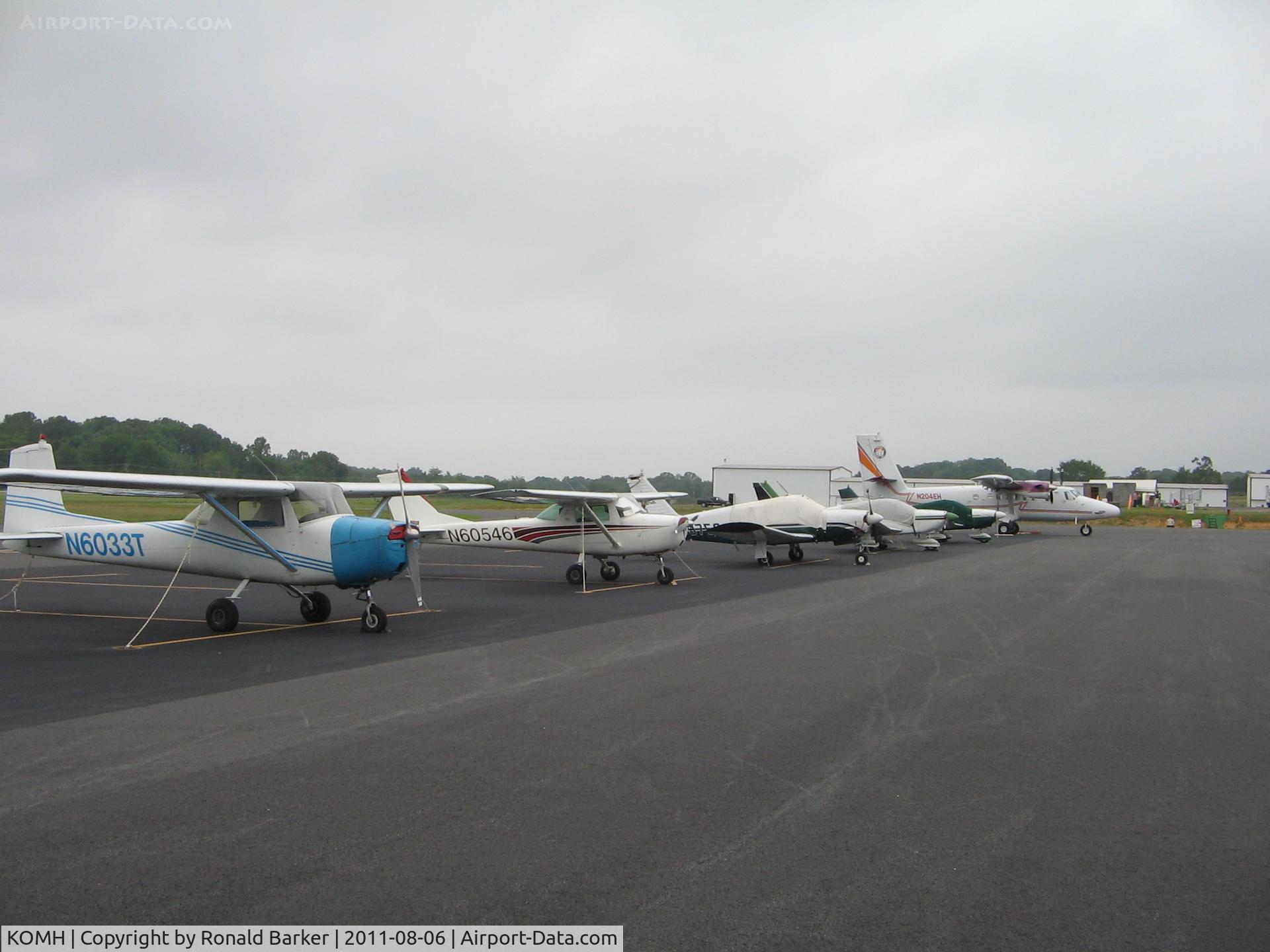 Orange County Airport (OMH) - Orange flight line 6 Aug 2011