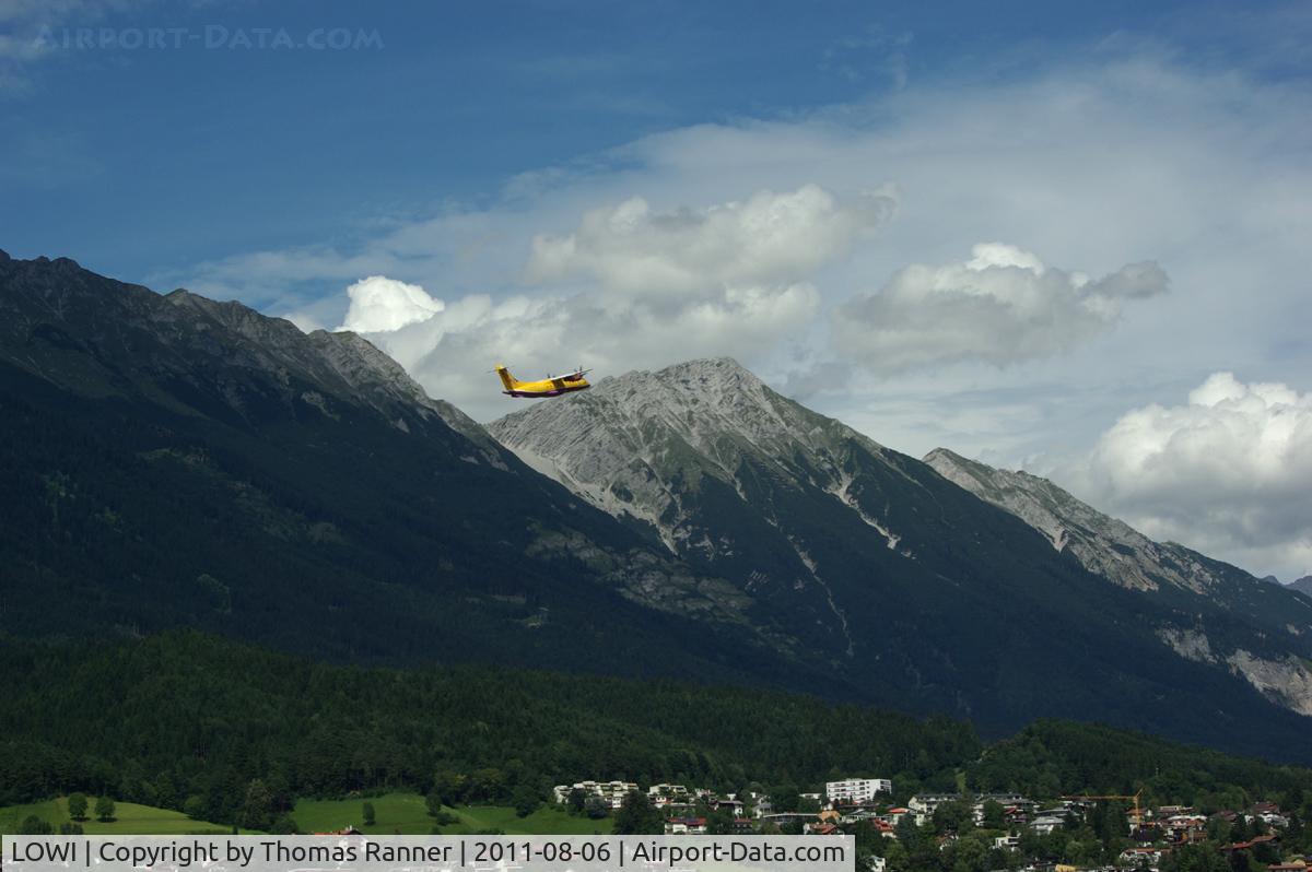 Innsbruck Airport, Innsbruck Austria (LOWI) - view from terrace