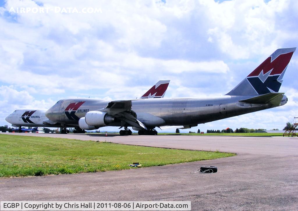 Kemble Airport, Kemble, England United Kingdom (EGBP) - G-MKGA and G-MKCA in long term storage at Kemble