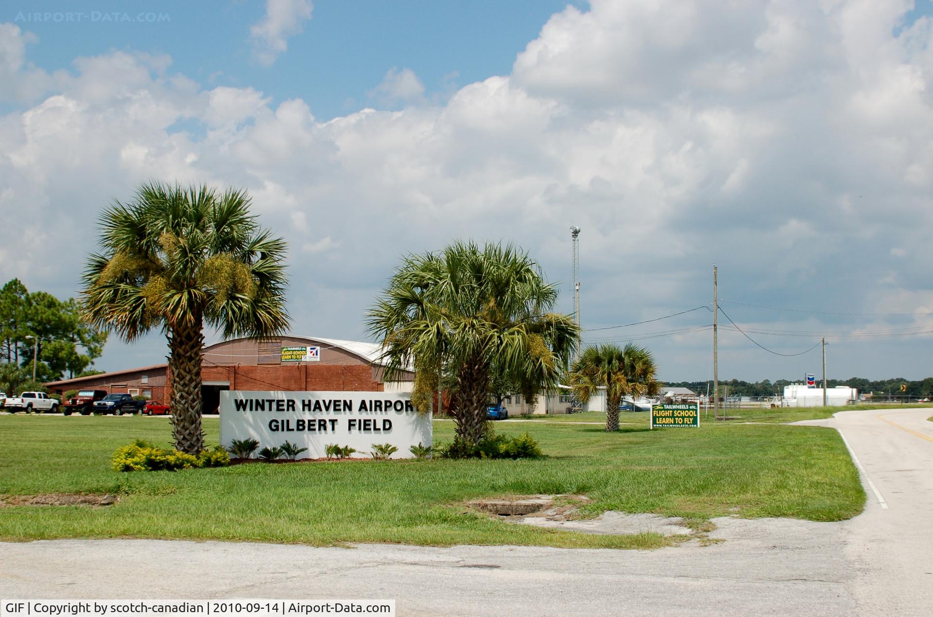Winter Haven's Gilbert Airport (GIF) - Winter Haven Airport, Gilbert Field at Winter Haven, FL