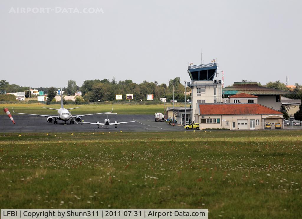 Poitiers Airport, Biard Airport France (LFBI) - Overview of the Airport...