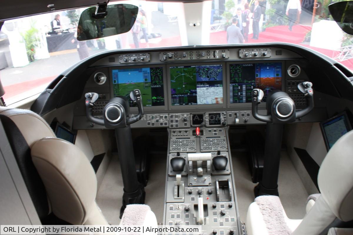 Executive Airport (ORL) - Lear 85 cockpit mock up