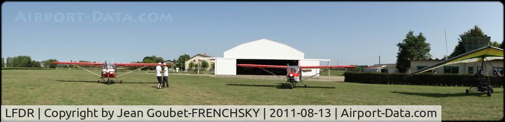 La Réole Floudes Airport, La Réole France (LFDR) - panoramique de l'aéroclub