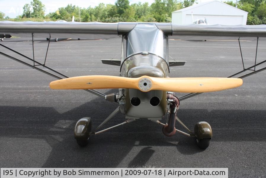 Hardin County Airport (I95) - Sam's Reliant ultralight on the ramp at Kenton, Ohio.