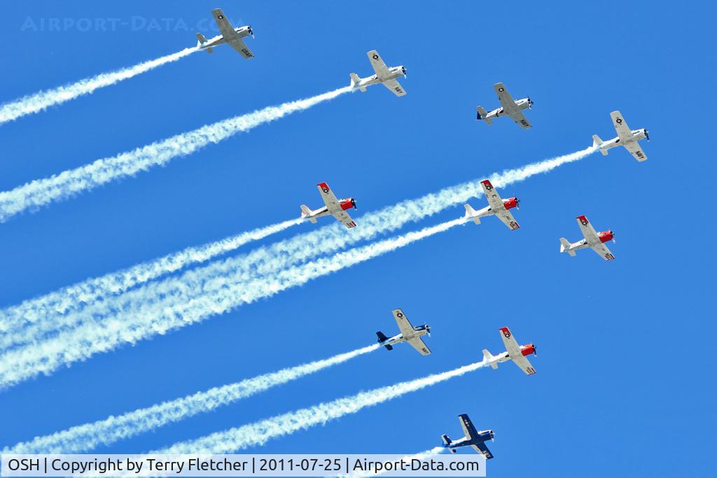 Wittman Regional Airport (OSH) - Flying Display at 2011 Oshkosh