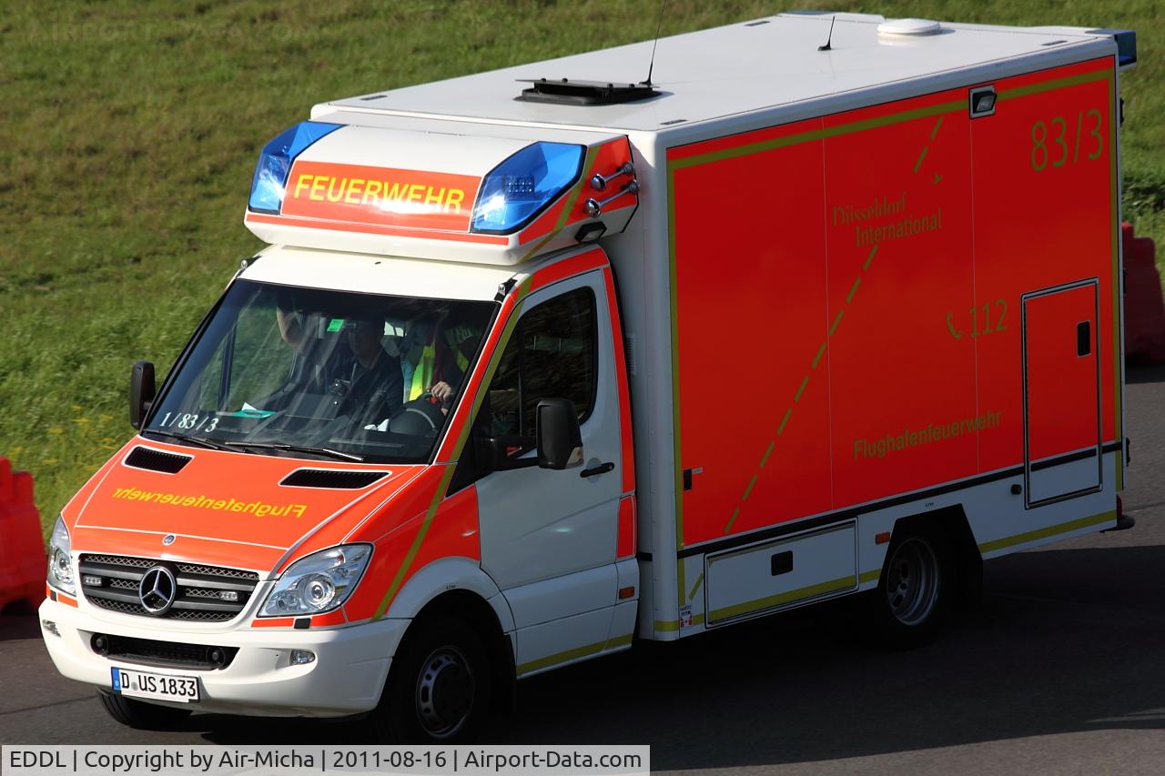 Düsseldorf International Airport, Düsseldorf Germany (EDDL) - German Ambulance