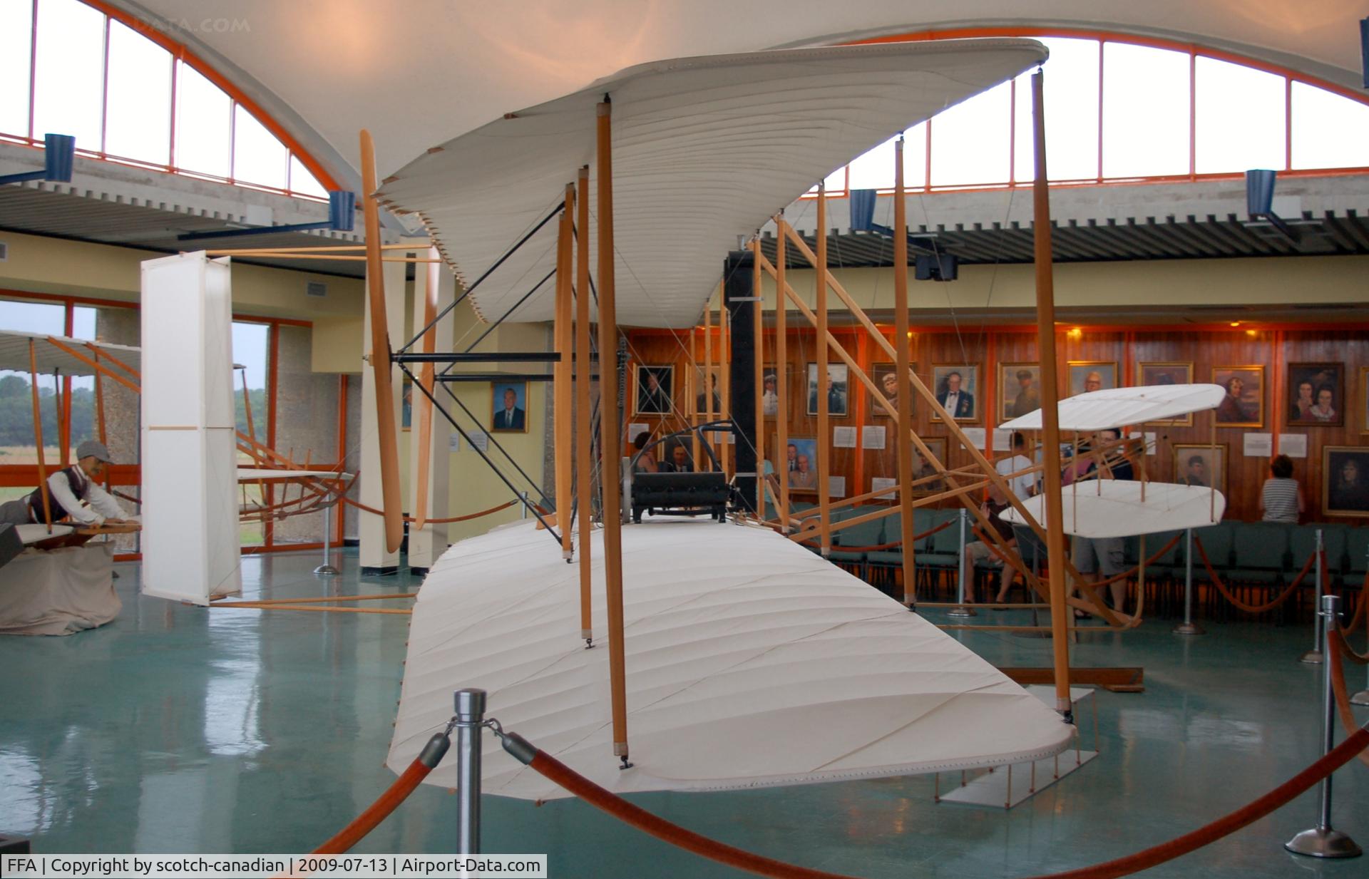 First Flight Airport (FFA) - Interior of the Visitor Center at the Wright Brothers National Memorial, Kill Devil Hills, NC