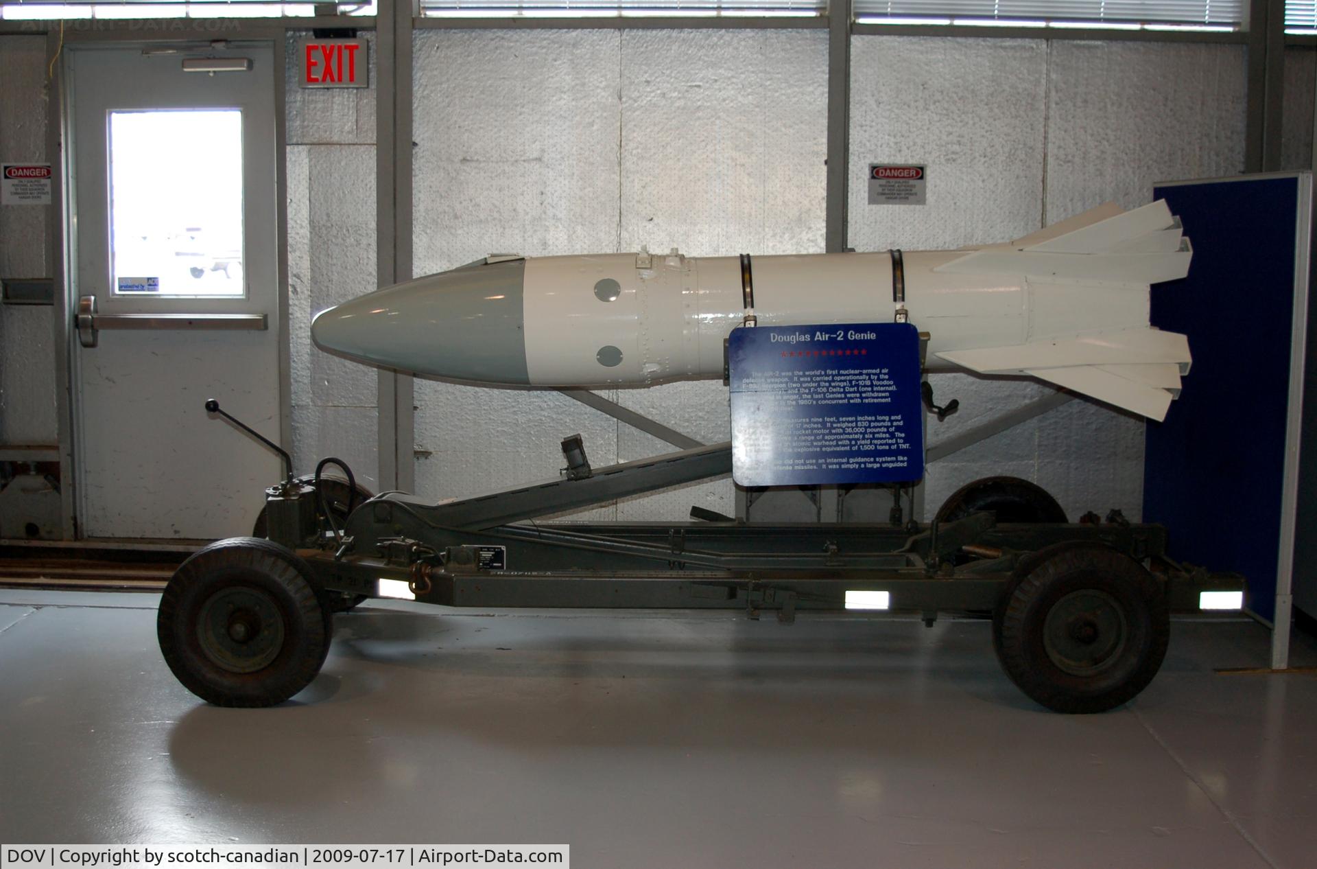 Dover Afb Airport (DOV) - Douglas Air-2 Genie at the Air Mobility Command Museum, Dover AFB, DE