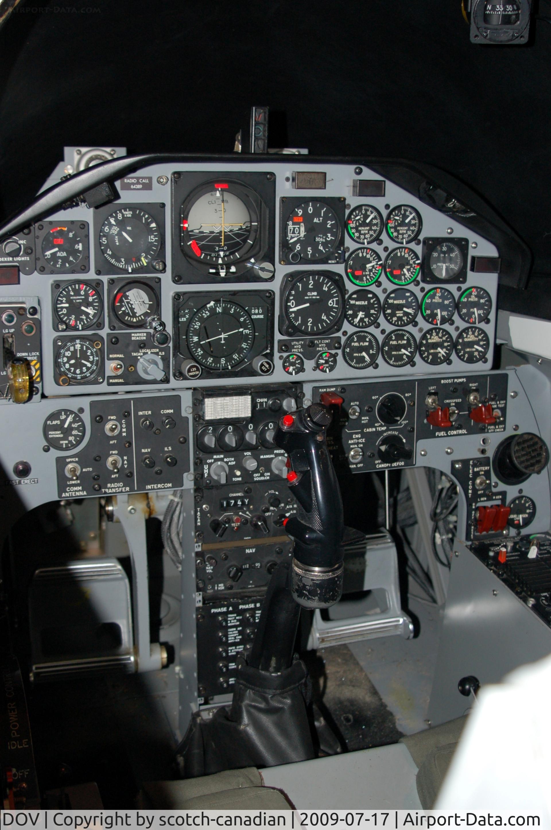 Dover Afb Airport (DOV) - T-38 Cockpit at the Air Mobility Command Museum, Dover AFB, DE