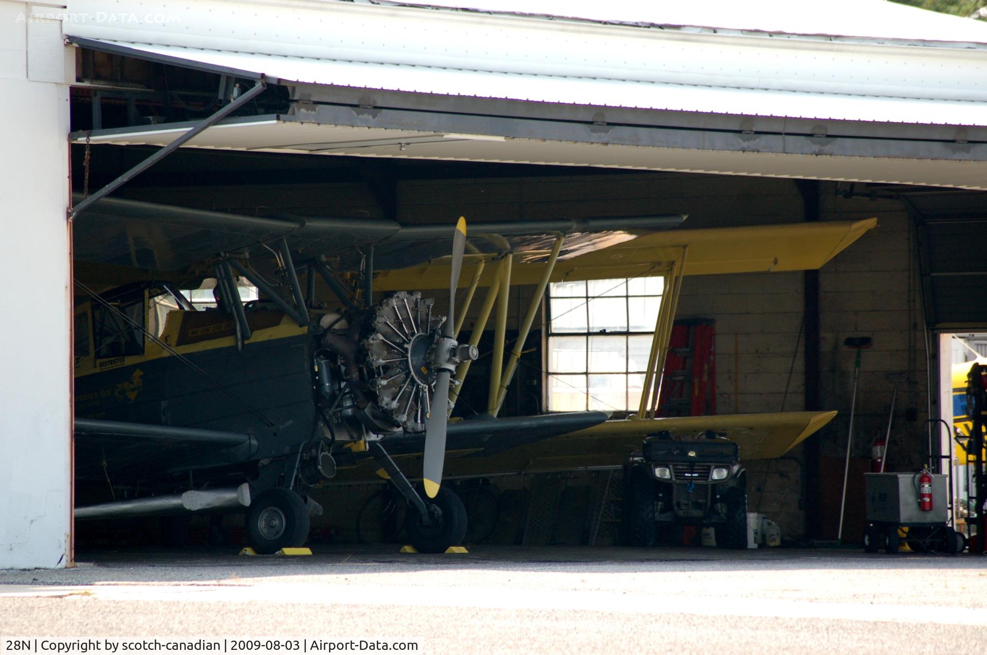 Vineland-downstown Airport (28N) - 1977 Grumman Ag Cat G-164A at Vineland-Downstown Airport, Vineland, NJ