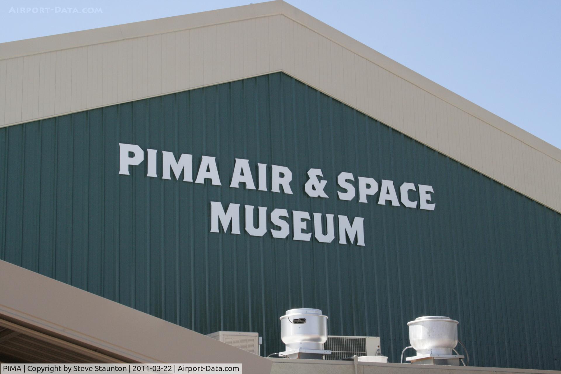PIMA Airport - Taken at Pima Air and Space Museum, in March 2011 whilst on an Aeroprint Aviation tour
