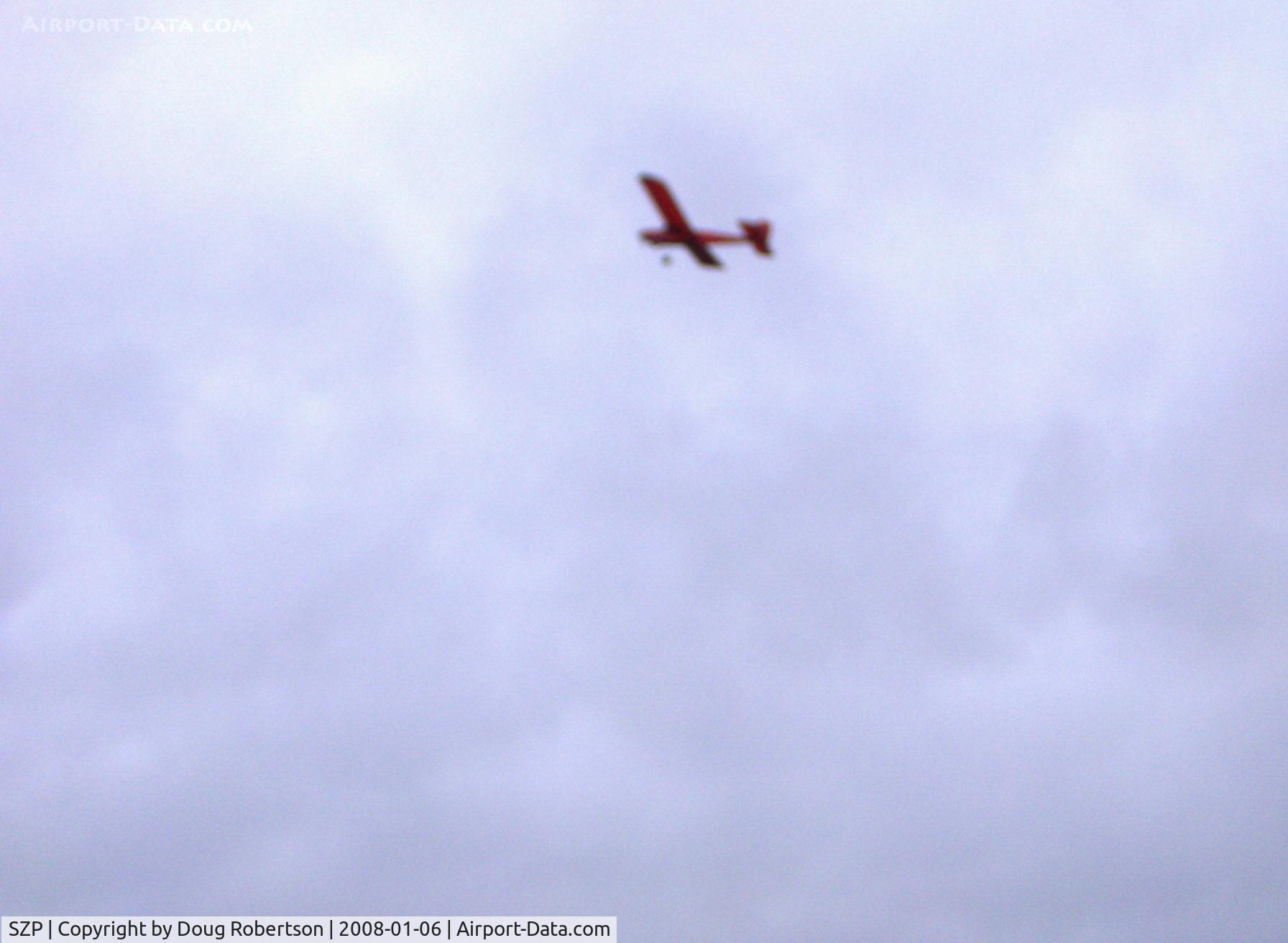 Santa Paula Airport (SZP) - RC drone High Wing Monoplane