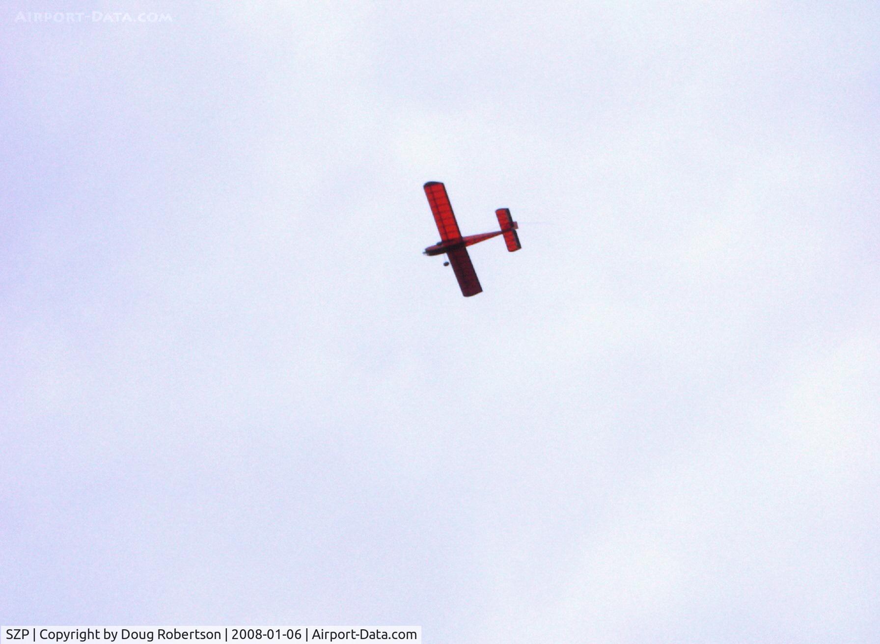 Santa Paula Airport (SZP) - RC drone High Wing Monoplane