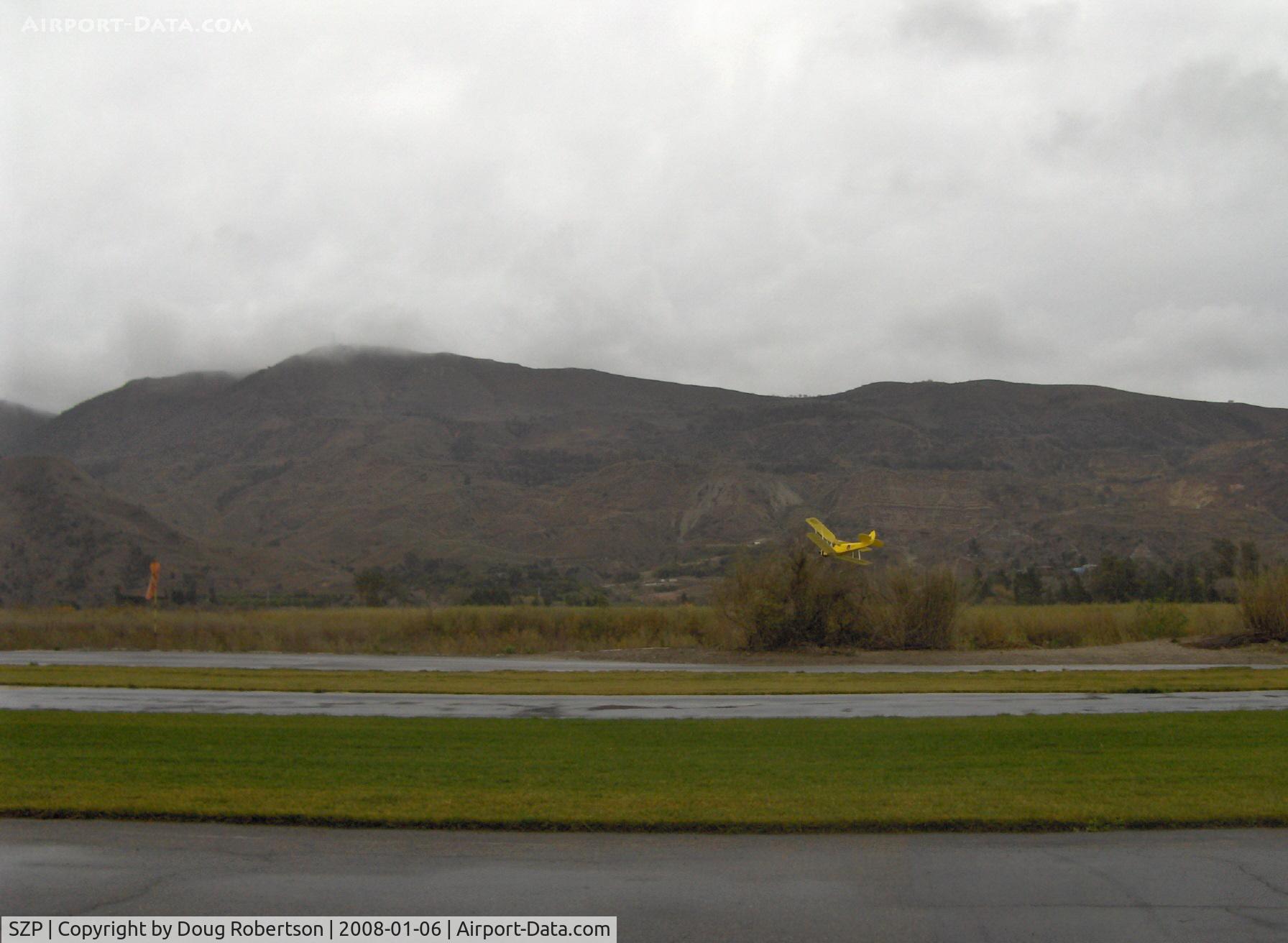 Santa Paula Airport (SZP) - Rick's Tiger Moth RC drone