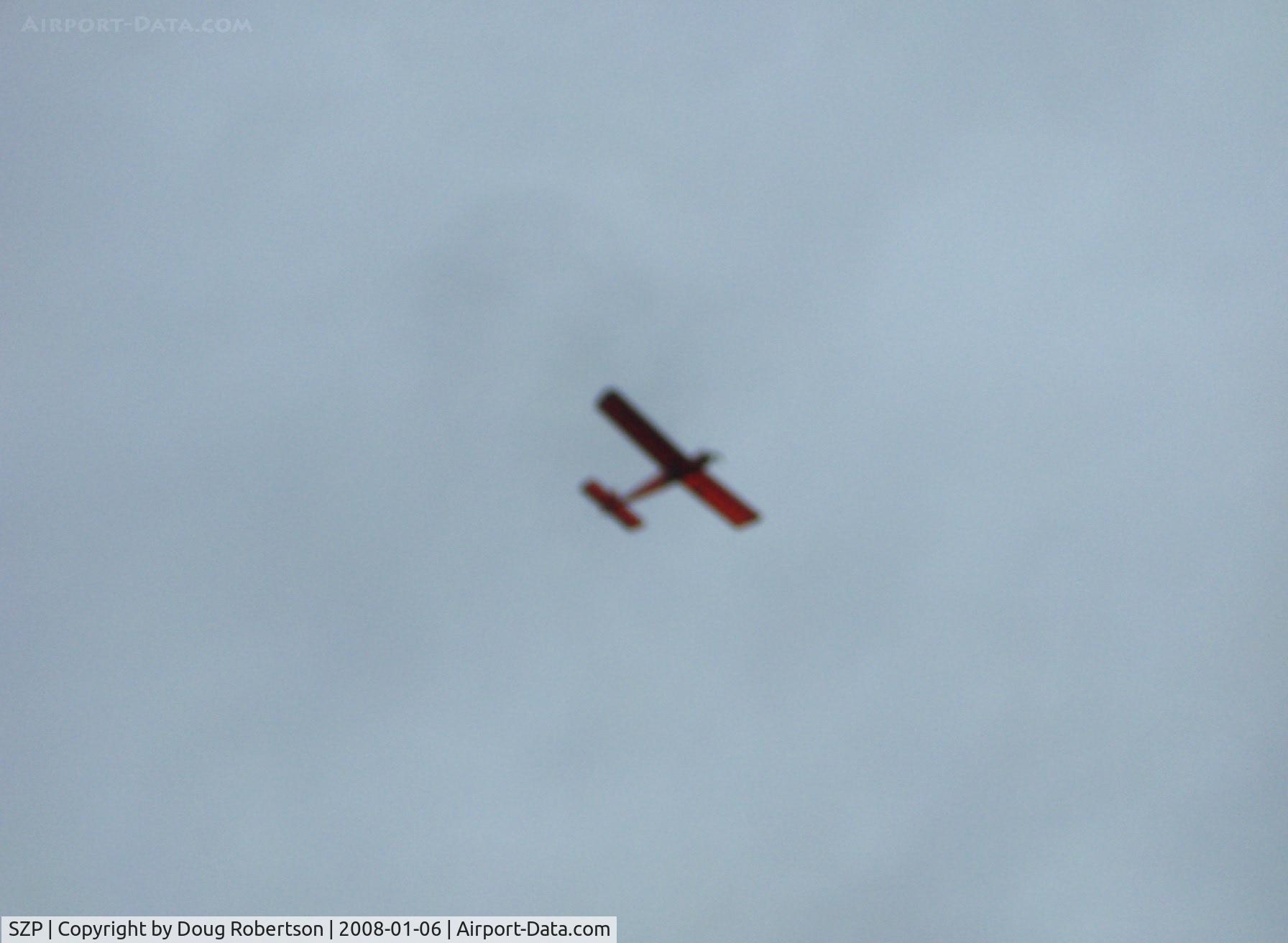Santa Paula Airport (SZP) - RC drone High Wing Monoplane
