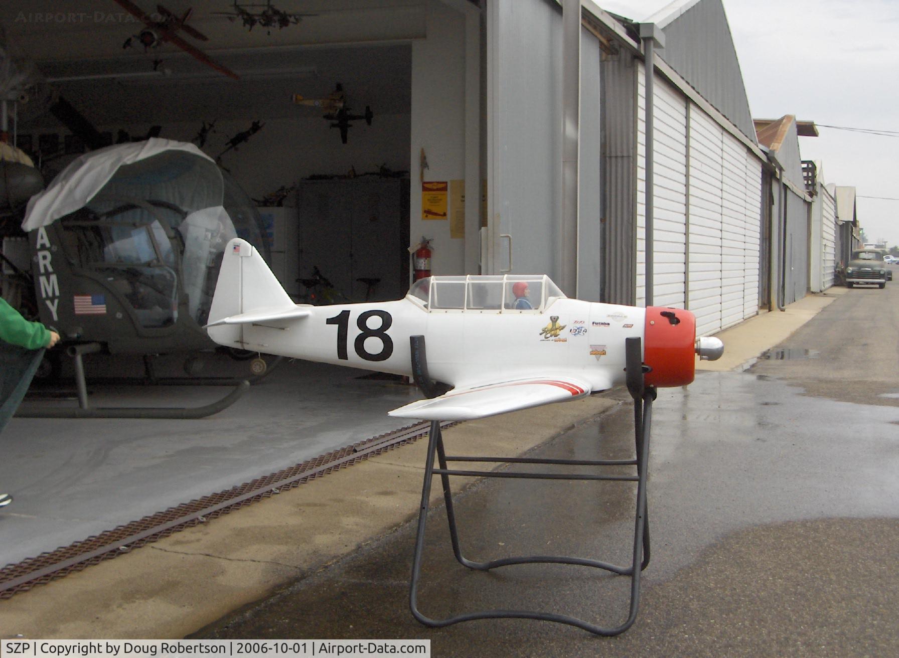 Santa Paula Airport (SZP) - T-6/SNJ DRONE