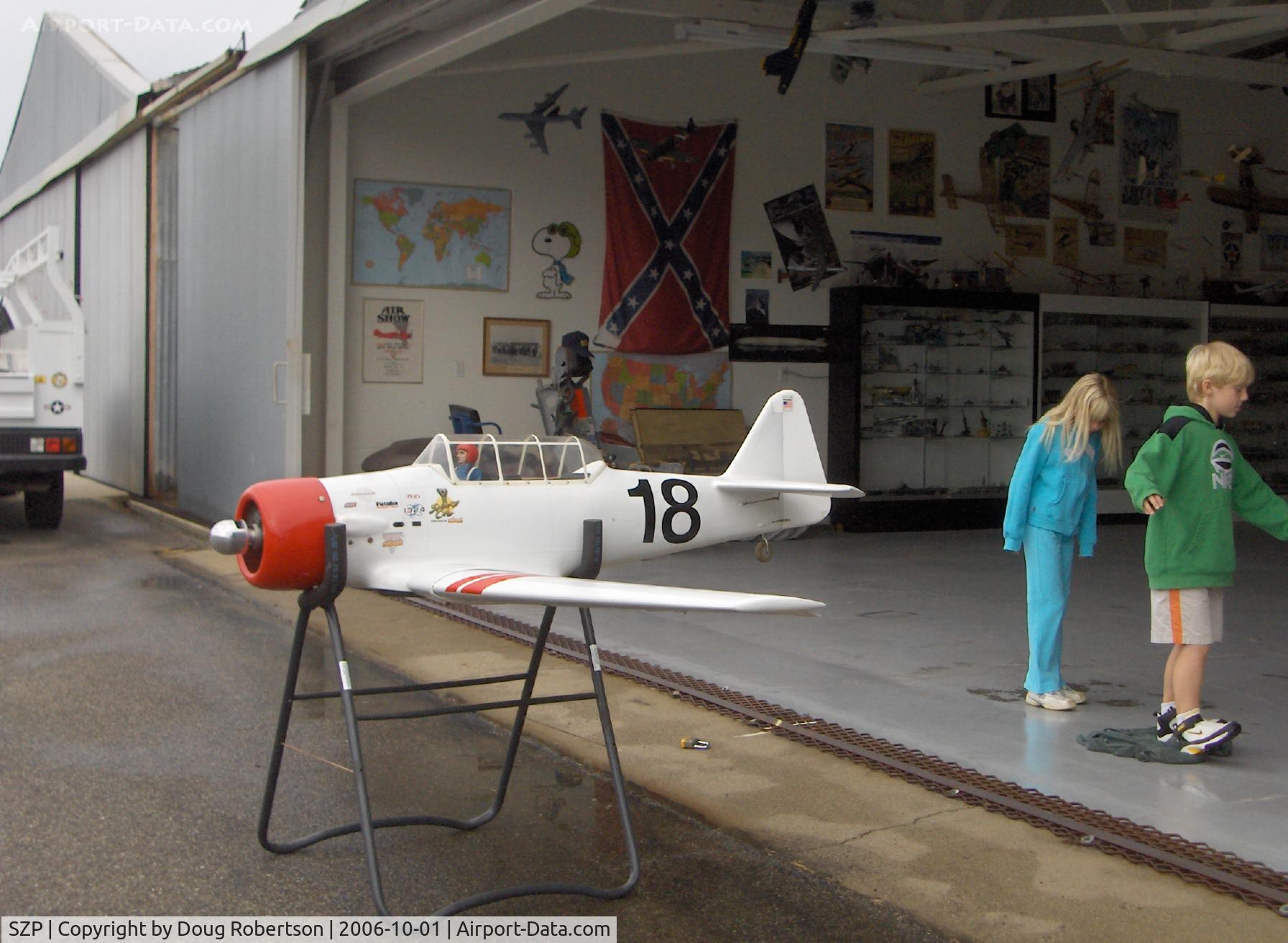 Santa Paula Airport (SZP) - T-6/SNJ DRONE