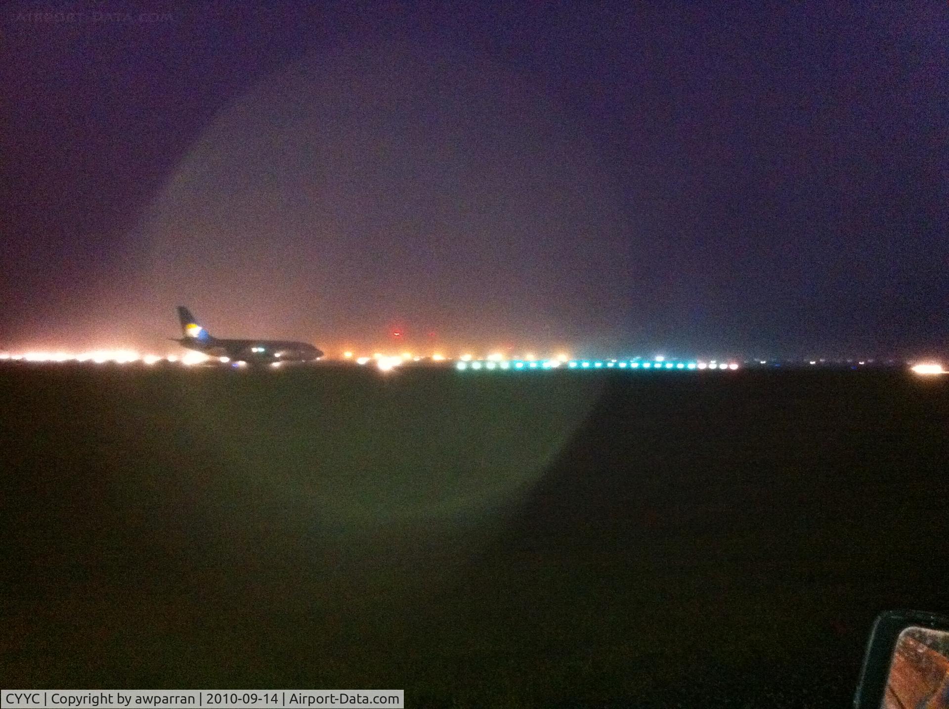 Calgary International Airport, Calgary, Alberta Canada (CYYC) - Early Morning Fog