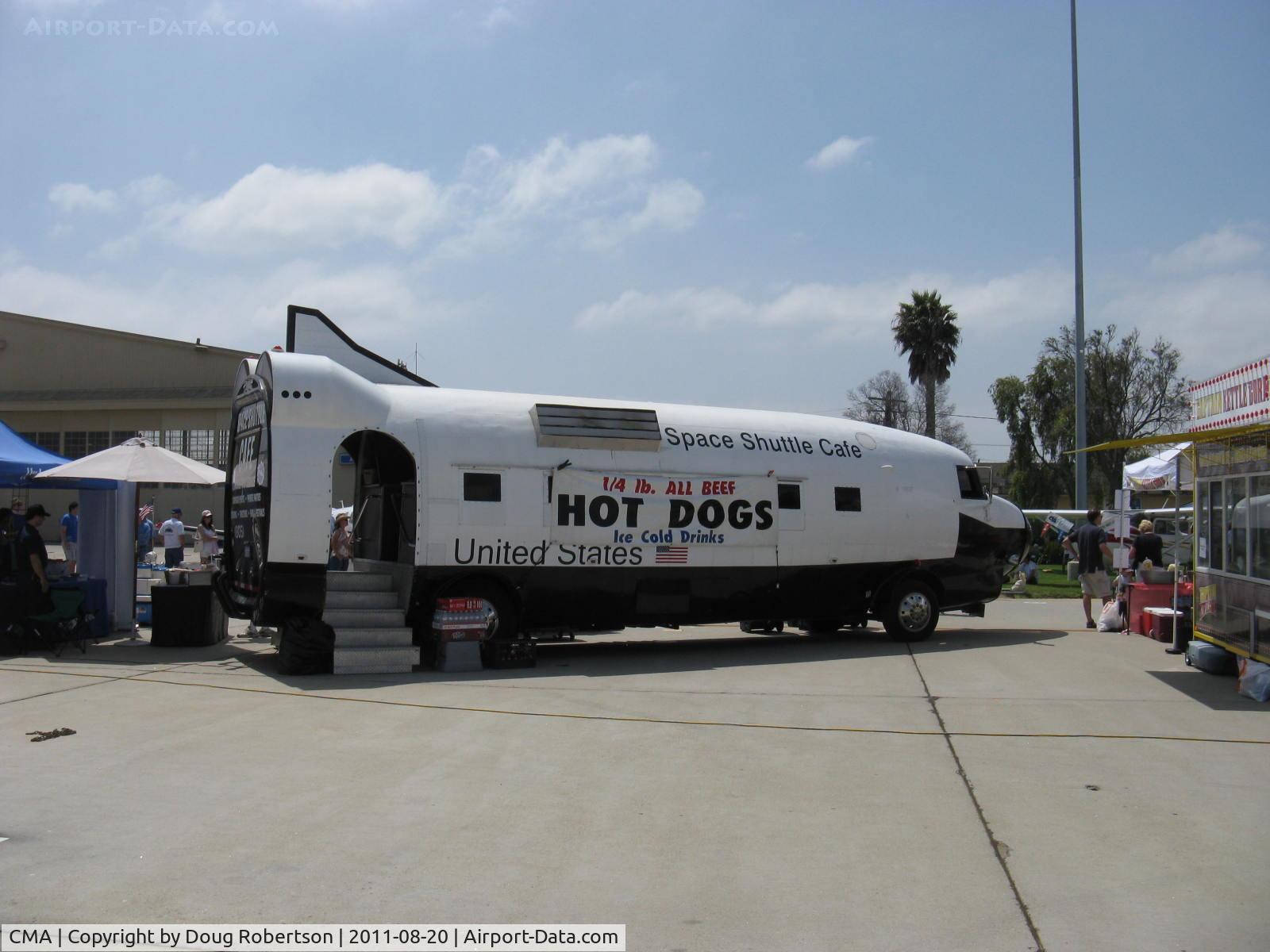 Camarillo Airport (CMA) - Space Shuttle Cafe at 2011 'Wings Over Camarillo'